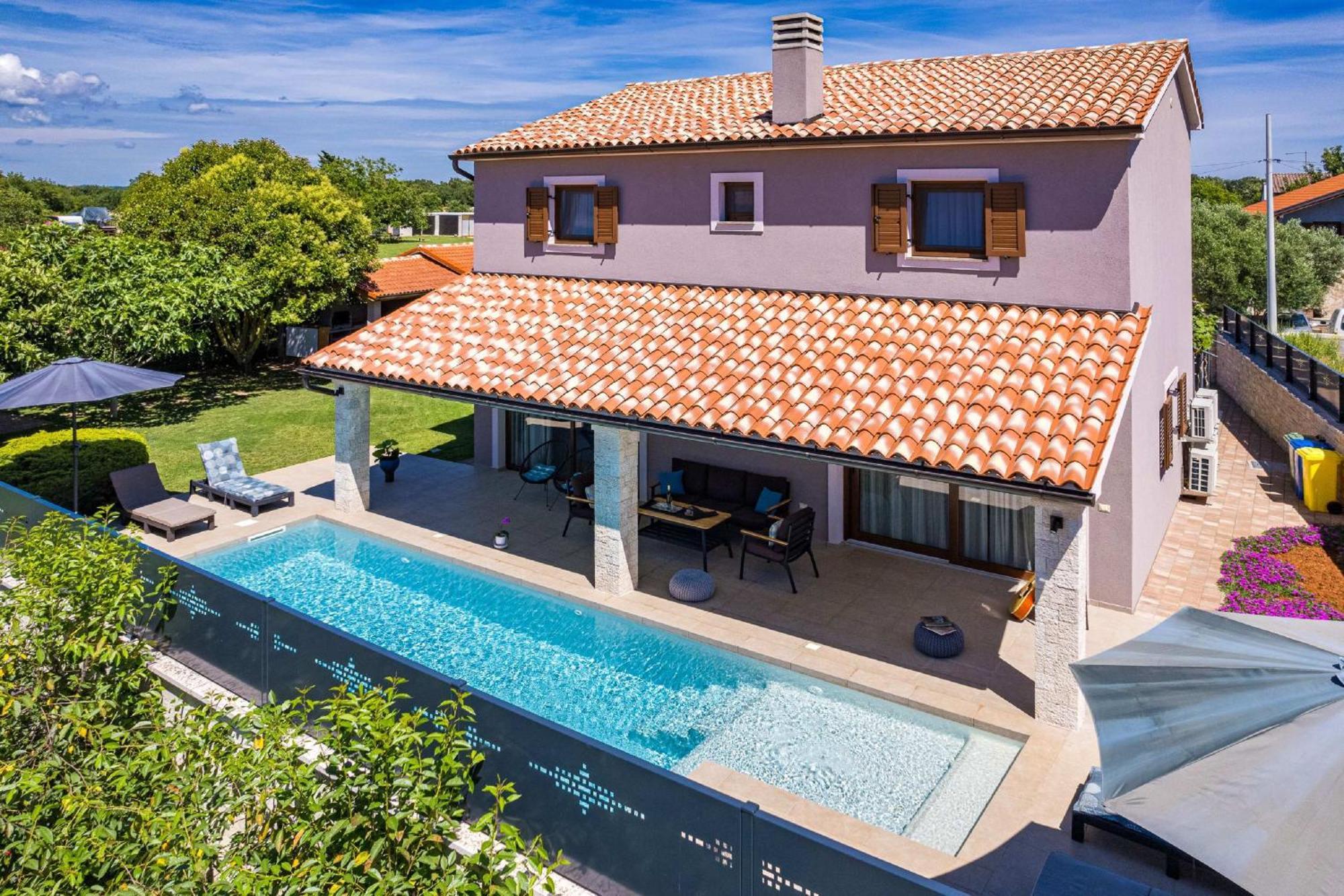 Villa Roma Near Pula For 6 People With Private Pool Jadreški エクステリア 写真